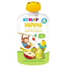 Hipp hippis пюре яблуко/груша/банан 100г